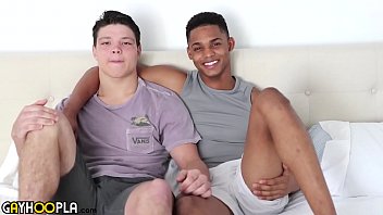 Muscle Jock College teen roommates fuck