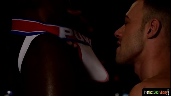 Black hunks interracially plowing tight ass