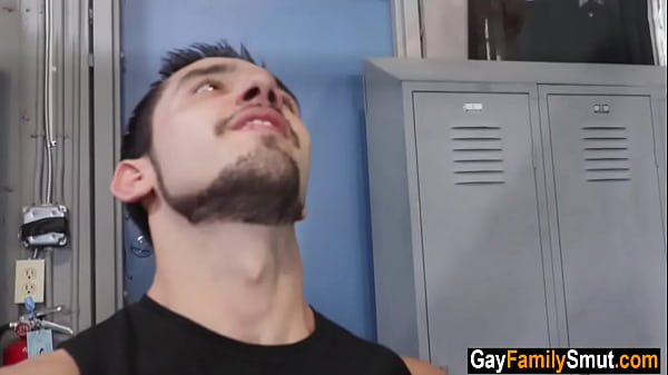 Muscle daddy fucks his step nephew