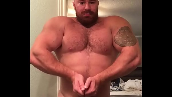 Big Dick Bodybuilder Naked Flexing Posing Hung