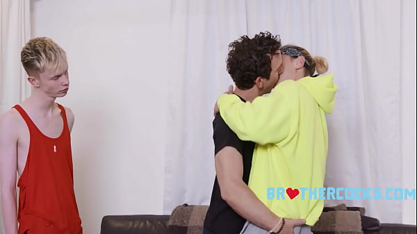 Uncle Guides Twink Brothers