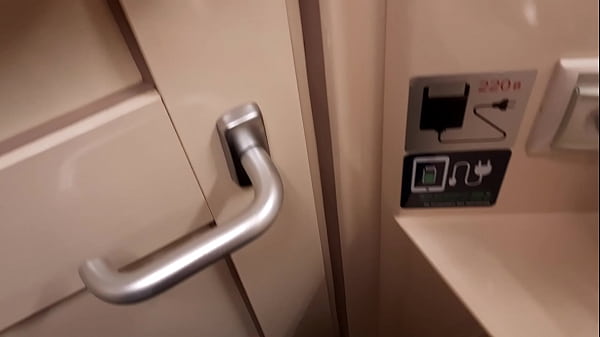 Public train – Russian Railways (Masturbieren) Über Nacht nach Moskau