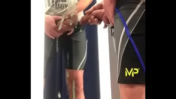 Dare: In a fitting room trying on bathers, cumshot on mirror and licking cum.