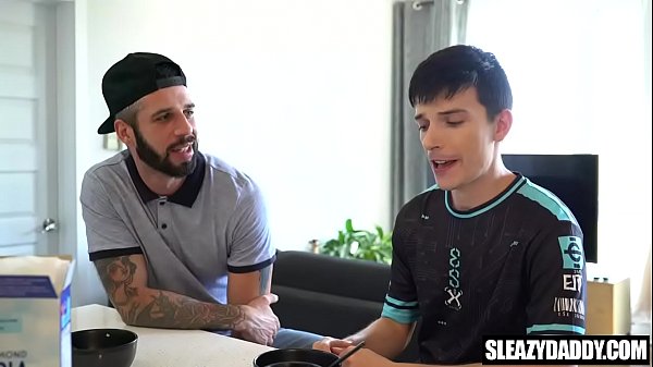 Gay Stepdaddy takes care of stepson